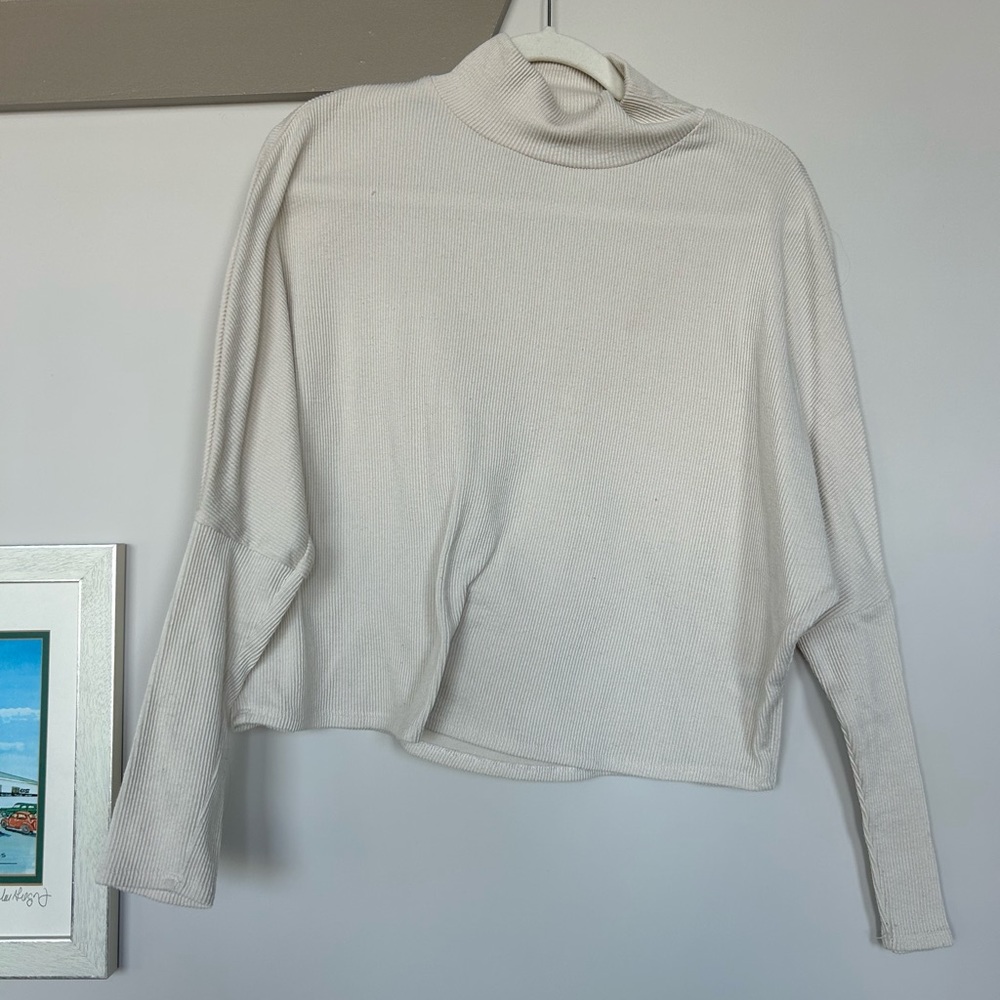 Cream Long Sleeve Shirt